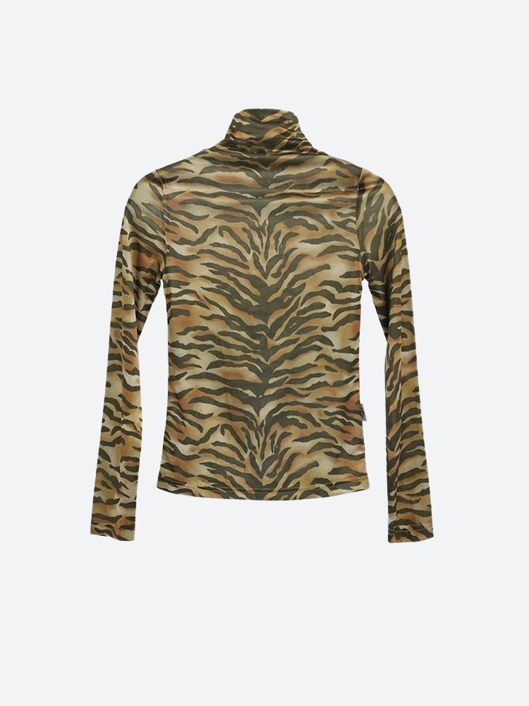 Style Core Aesthetics, New Style Trends - Y2K Tiger Mesh Top Style Core Aesthetics, New Style Trends - Y2K Tiger Mesh Top