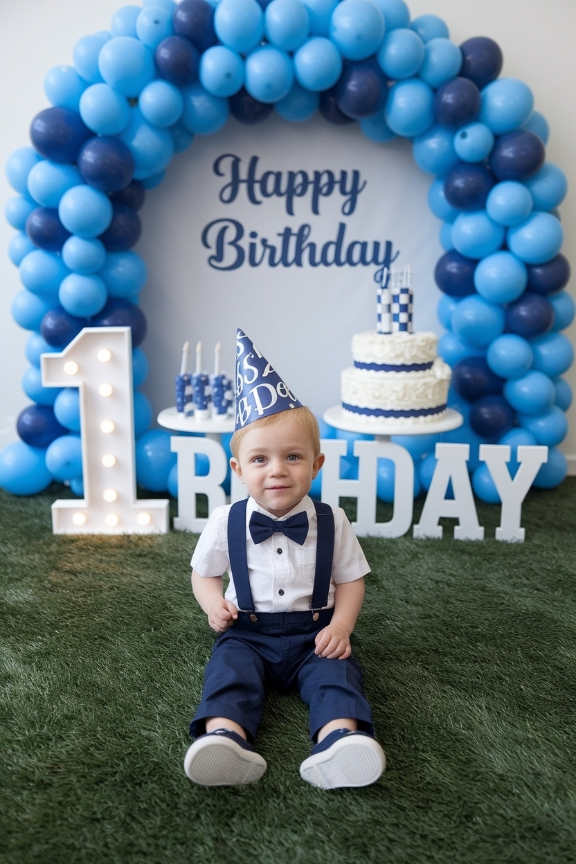 1st Birthday Boy Outfit Ideas for a Stylish Celebration outfit idea
