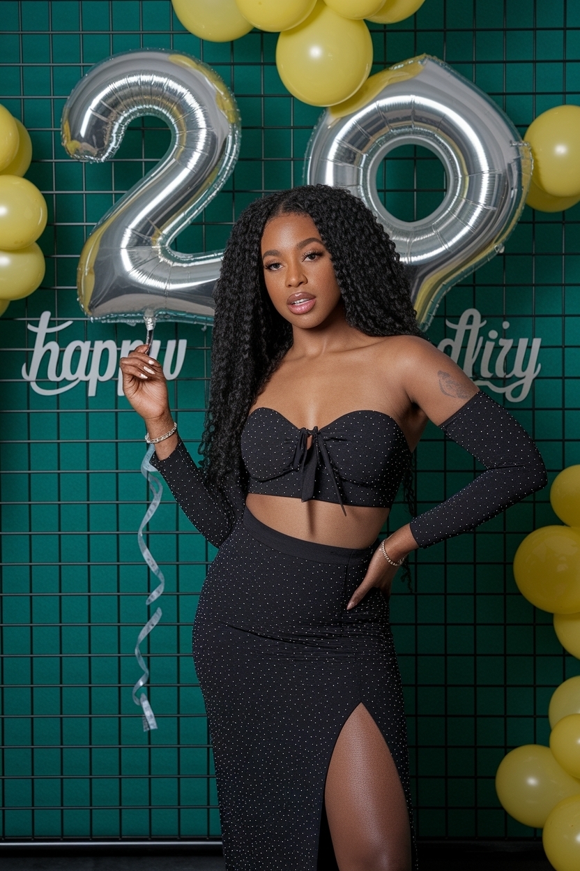 21st Birthday Outfits Black Women Baddie for a Stunning Look outfit idea