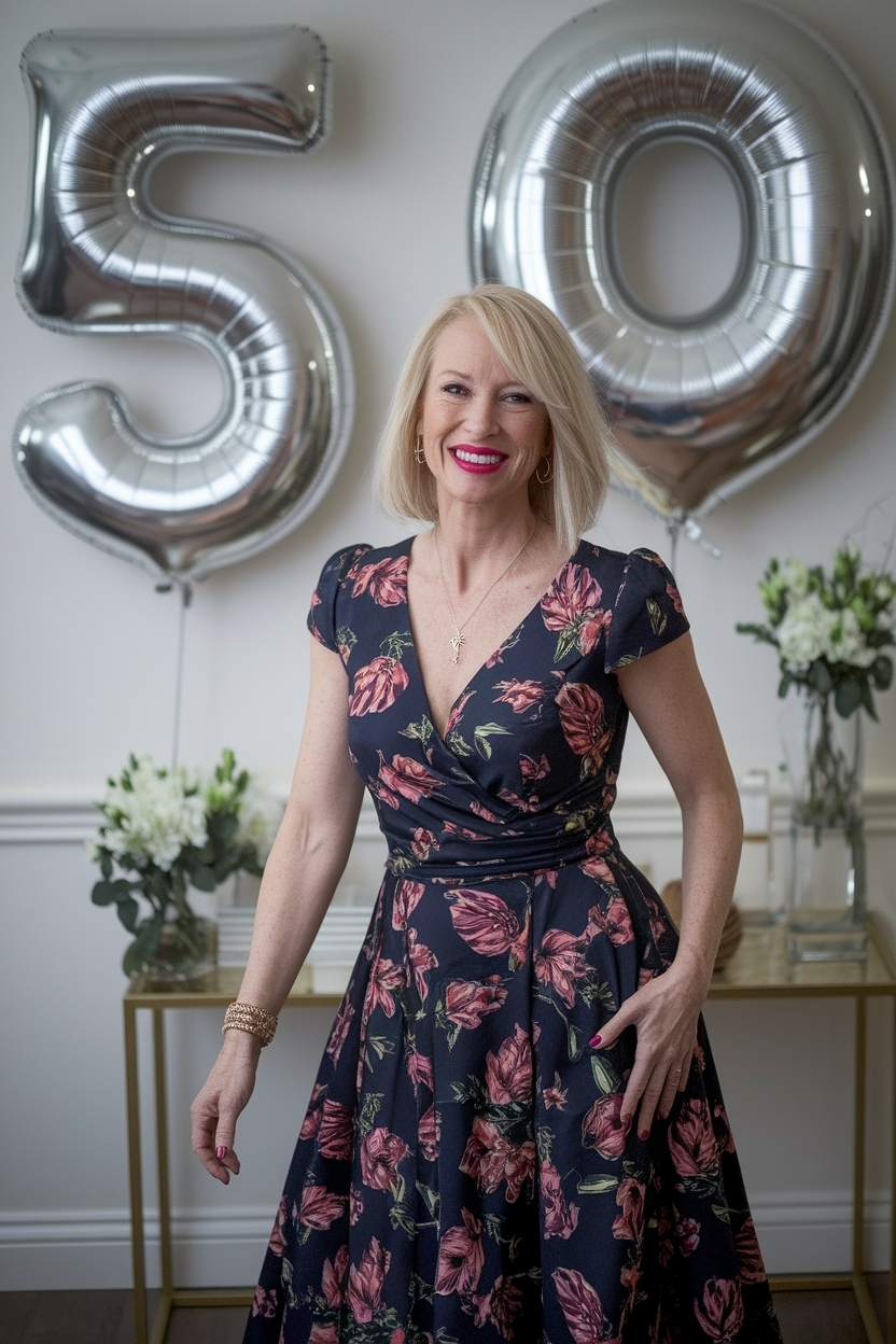 50th birthday dress ideas for women to celebrate in style outfit idea