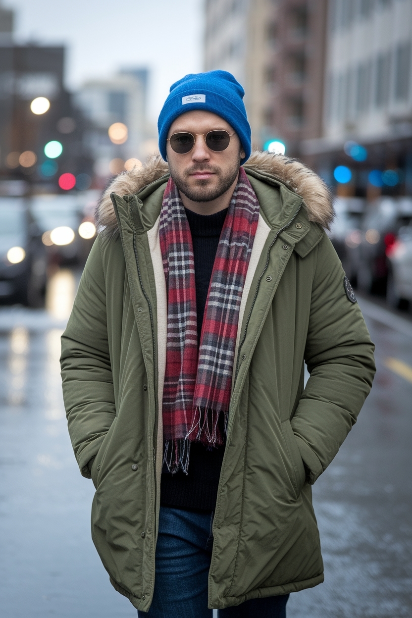 90s Fashion Men Winter: Cool Looks for Chilly Days outfit idea