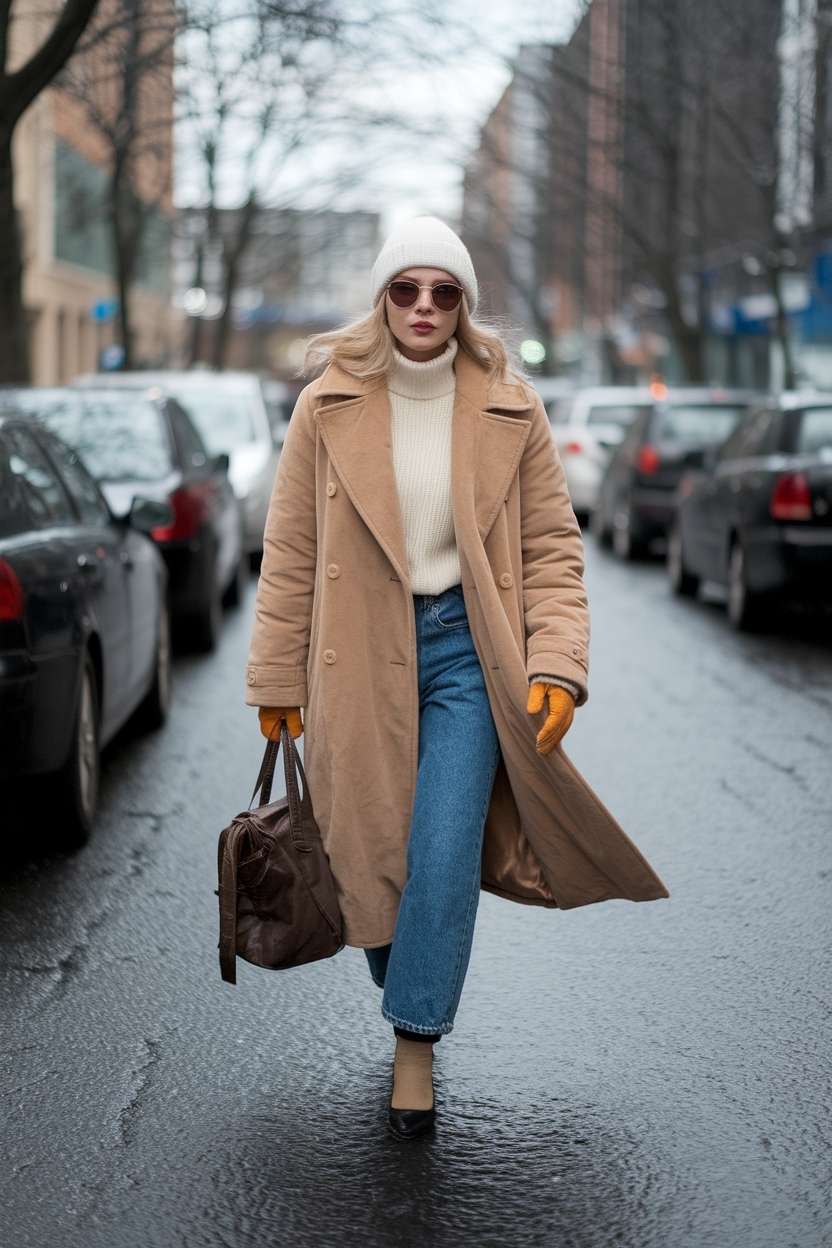90s Fashion Winter Street Style: Cool Urban Looks outfit idea