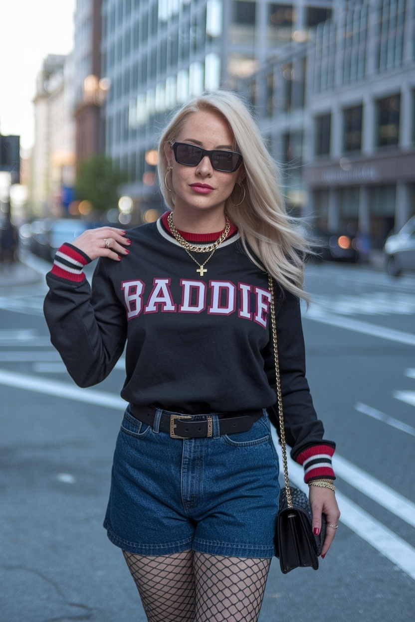 90s Inspired Outfits Women Baddie: Embrace the Retro Vibe outfit idea