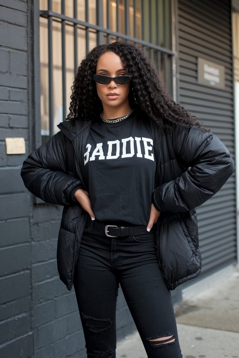 90s Outfits Black Women Baddie: Iconic Styles to Rock outfit idea