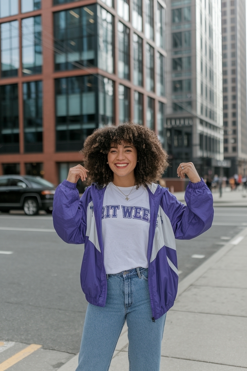 Styling 90s Throwback Outfits Spirit Week with Flair outfit idea