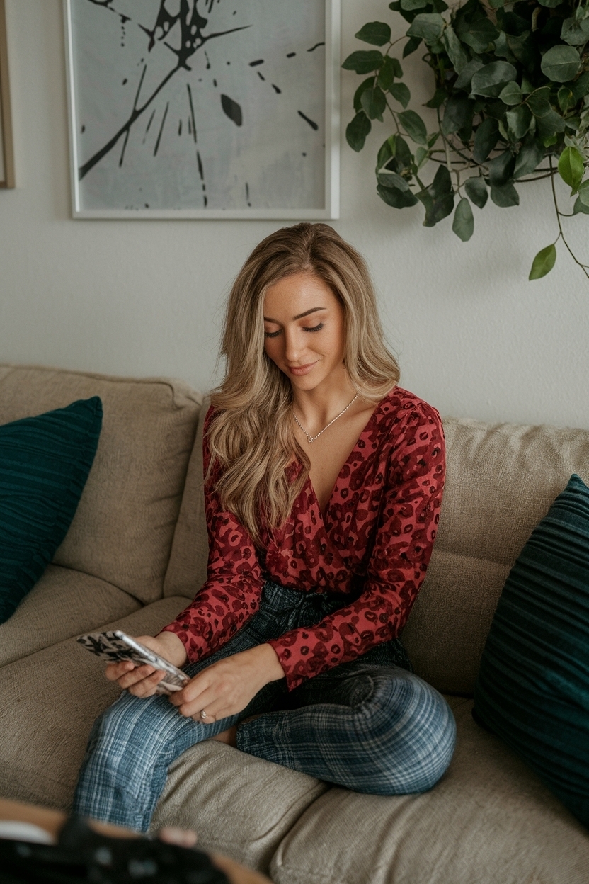 At Home Date Night Outfit: Cozy and Comfortable Styles outfit idea