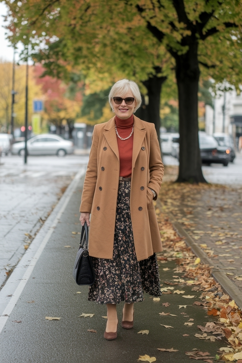 Autumn Outfits for Women Over 60: Graceful Looks outfit idea