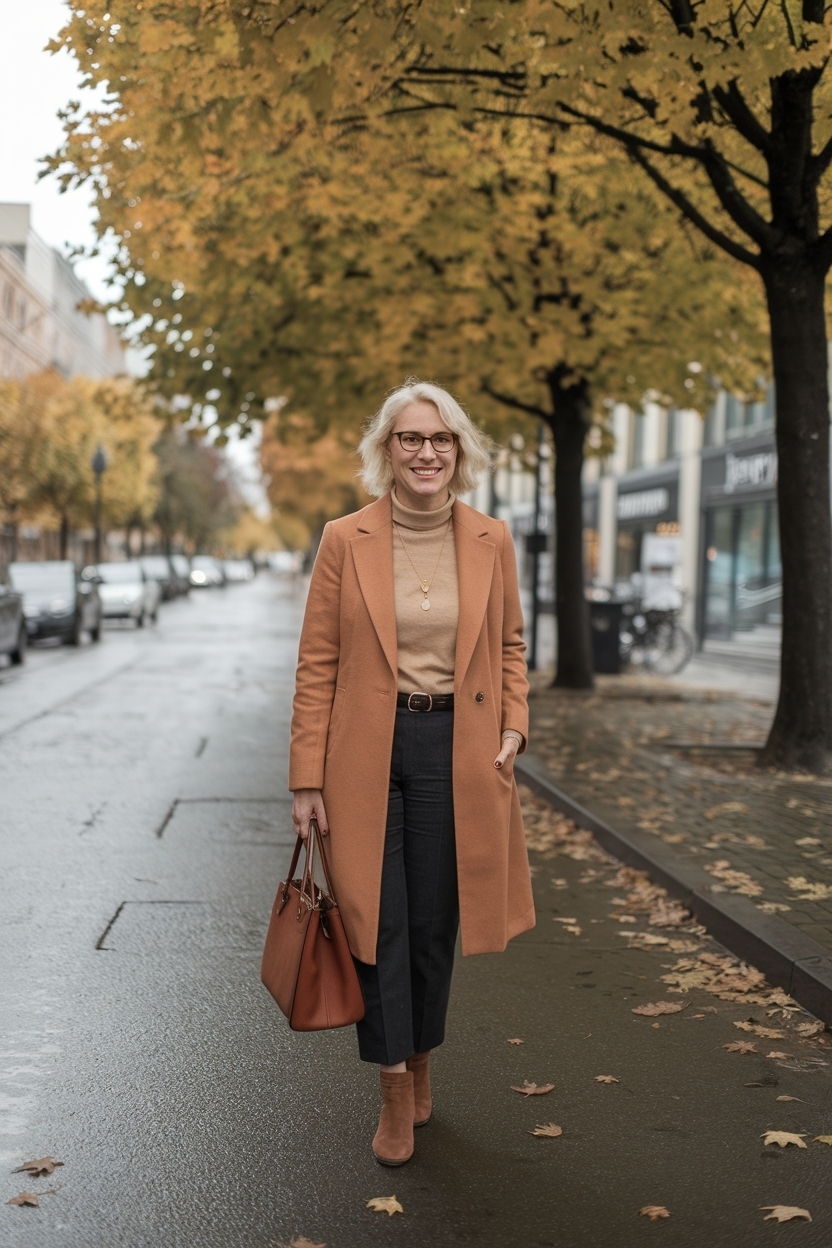 Autumn Outfits Over 40 Women: Modern and Stylish outfit idea