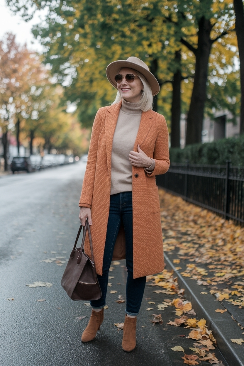 Autumn Outfits Women Over 30: Trendy Yet Classic outfit idea