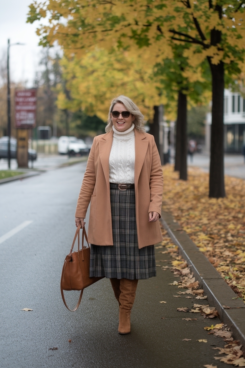 Autumn Outfits Women Over 40 Plus Size: Style Guide outfit idea