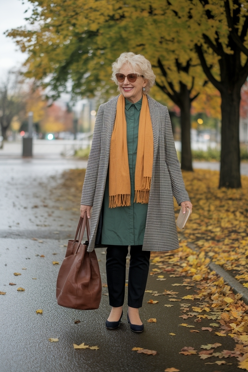 Autumn Outfits Women Over 60: Comfortable Fashion outfit idea