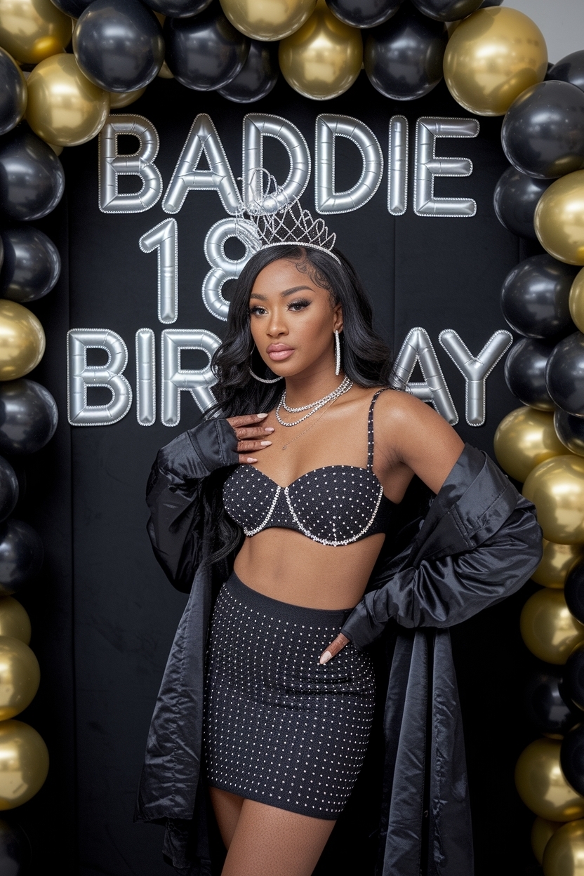 Baddie 18th Birthday Outfits Black Women for an Epic Day outfit idea