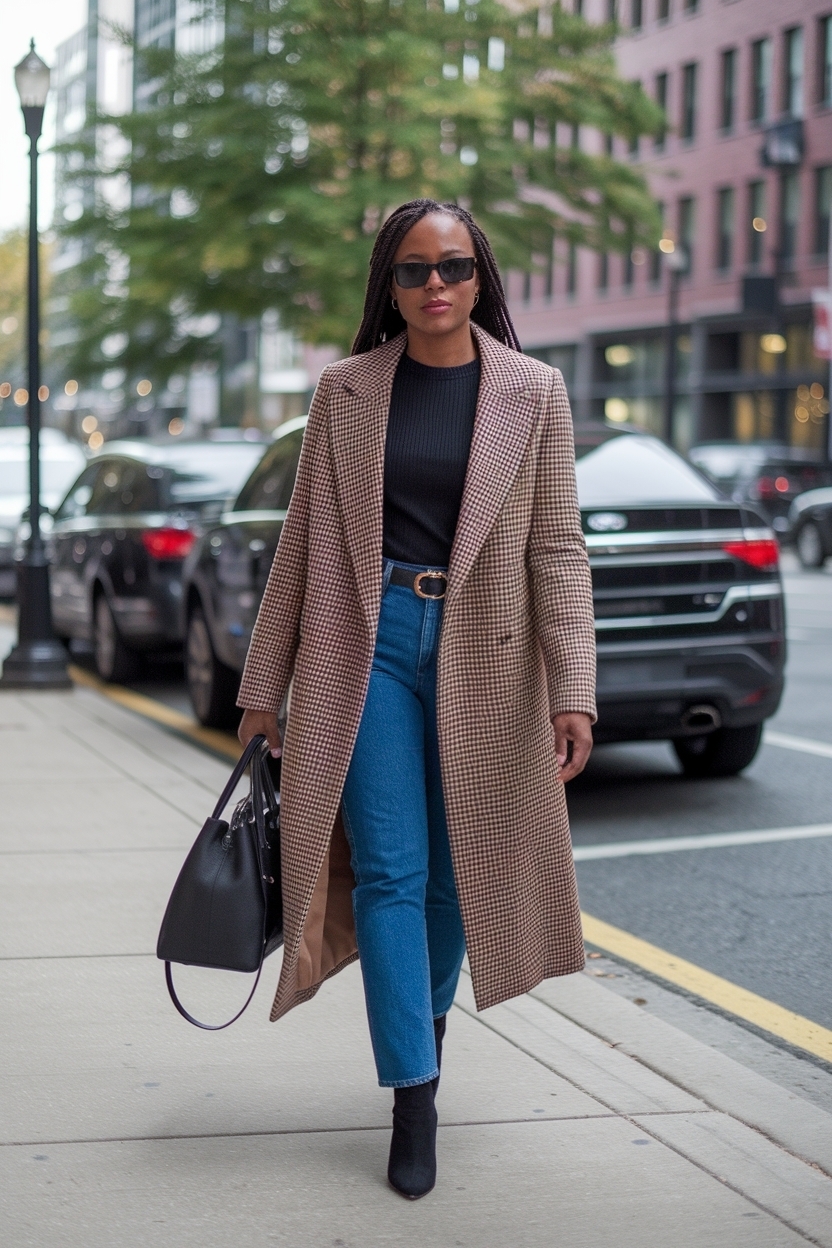 Baddie Fall Outfits Black Women: Cozy and Chic outfit idea
