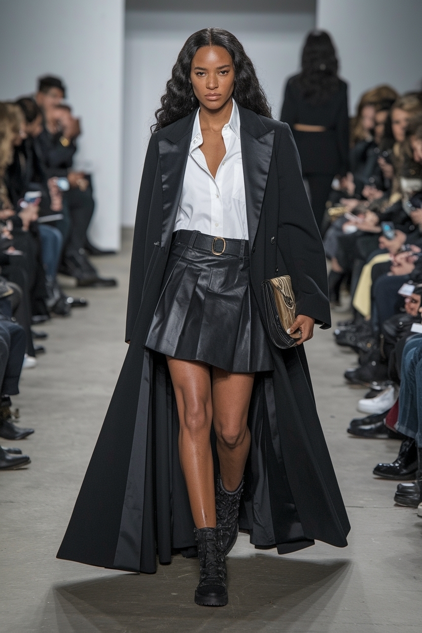 Flowy Baddie Long Skirt Outfits Black Women to Flaunt outfit idea