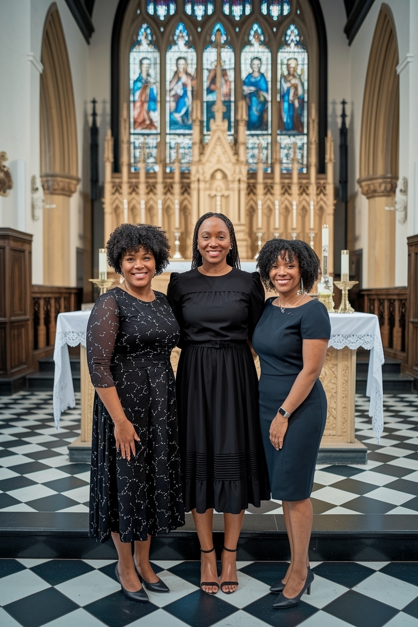 5. Beautiful Baptism Outfit Black Women Church Styles outfit idea