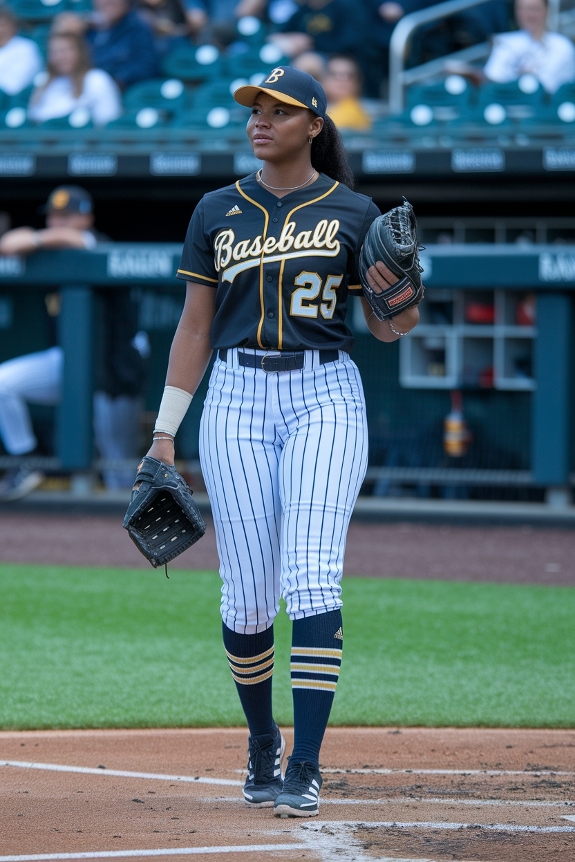 Baseball Game Outfit Black Women: Chic and Comfortable Looks outfit idea