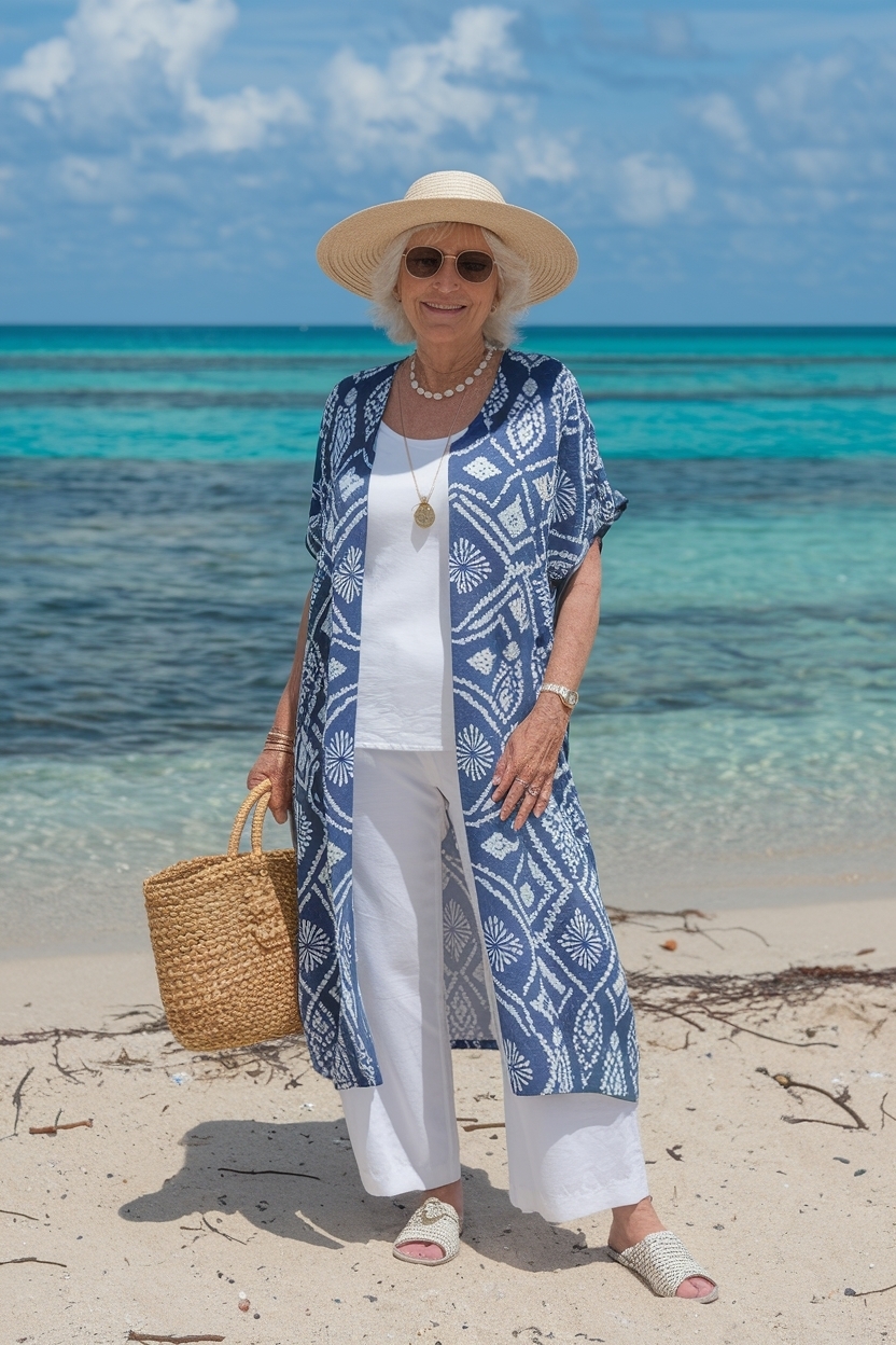 Beach Outfit Women Over 60: Timeless Styles for the Shore outfit idea
