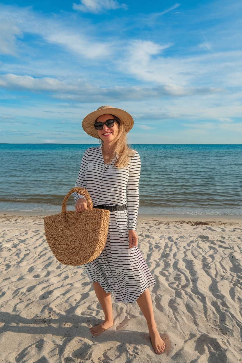 Beach Vacation Outfits Over 40: Stylish Choices to Pack outfit idea