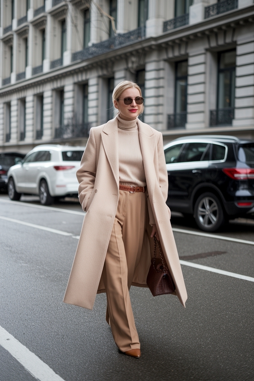 Beige and Brown Outfit Ideas for Trendy Seasonal Looks outfit idea