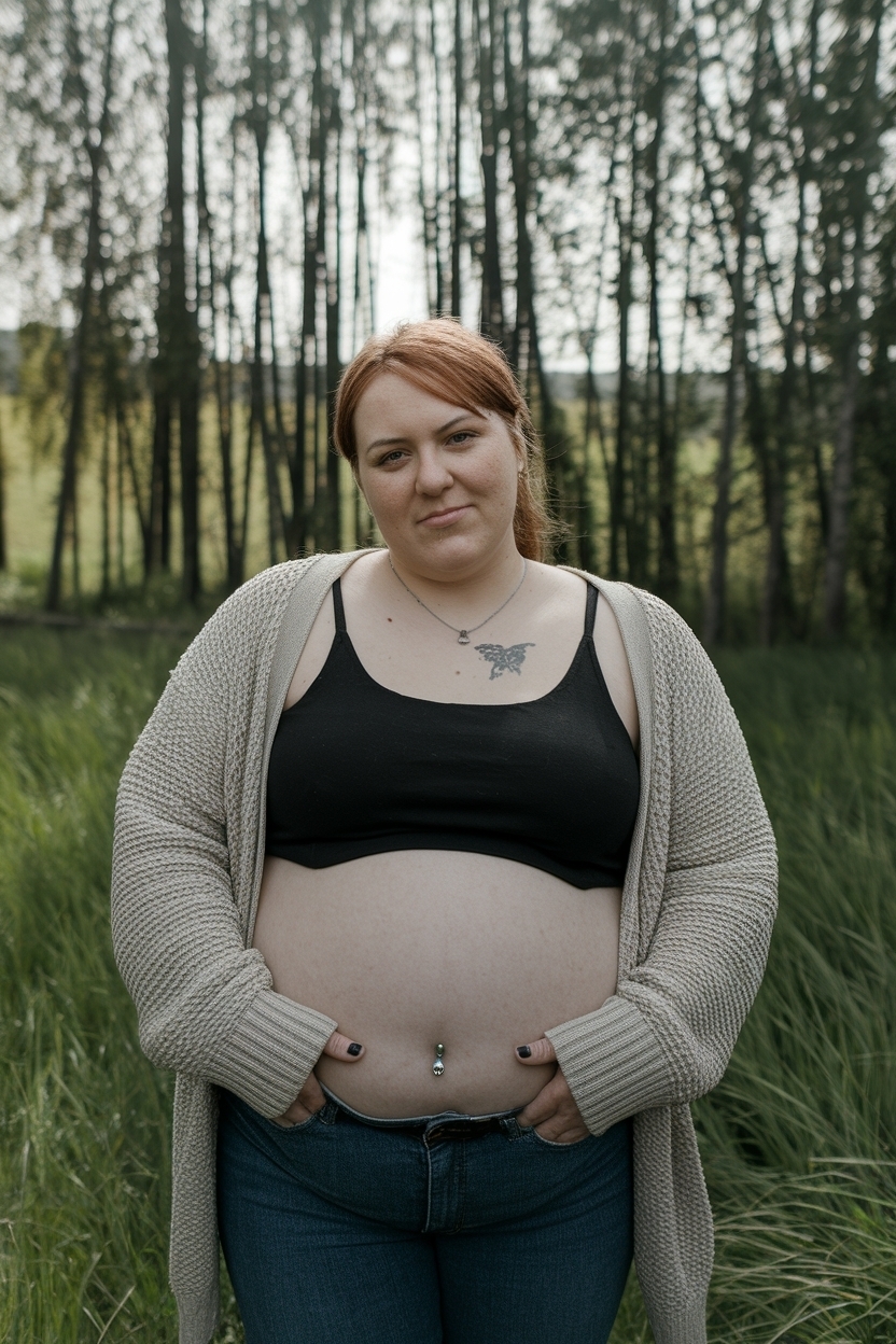 Belly Button Piercing Chubby Stomach: Confidence Boost outfit idea