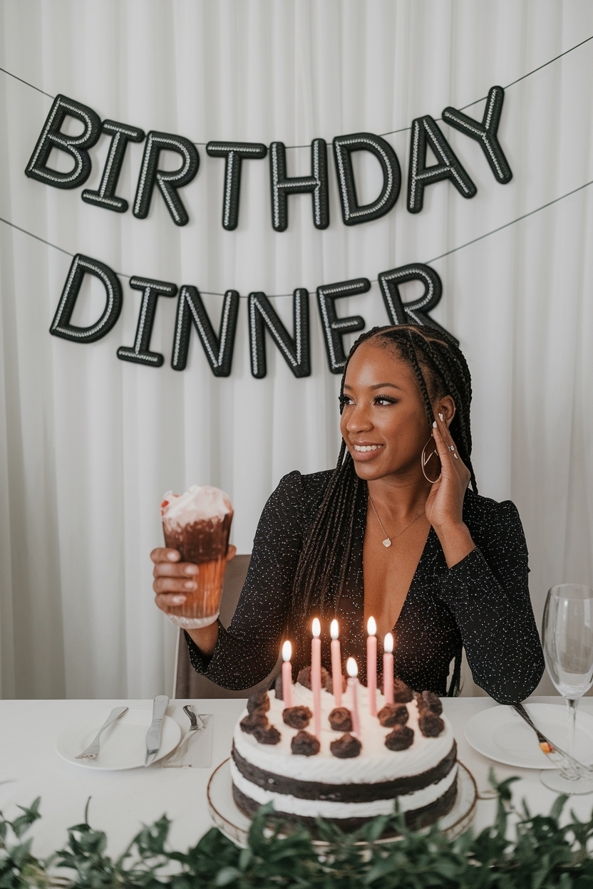 6. Elegant Birthday Dinner Outfit Black Women Trends outfit idea