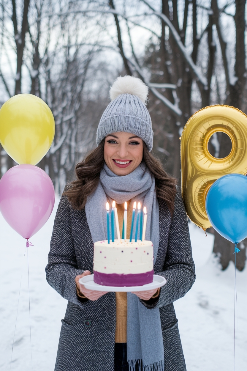 Birthday Outfit for Winter: Stand Out in the Cold outfit idea