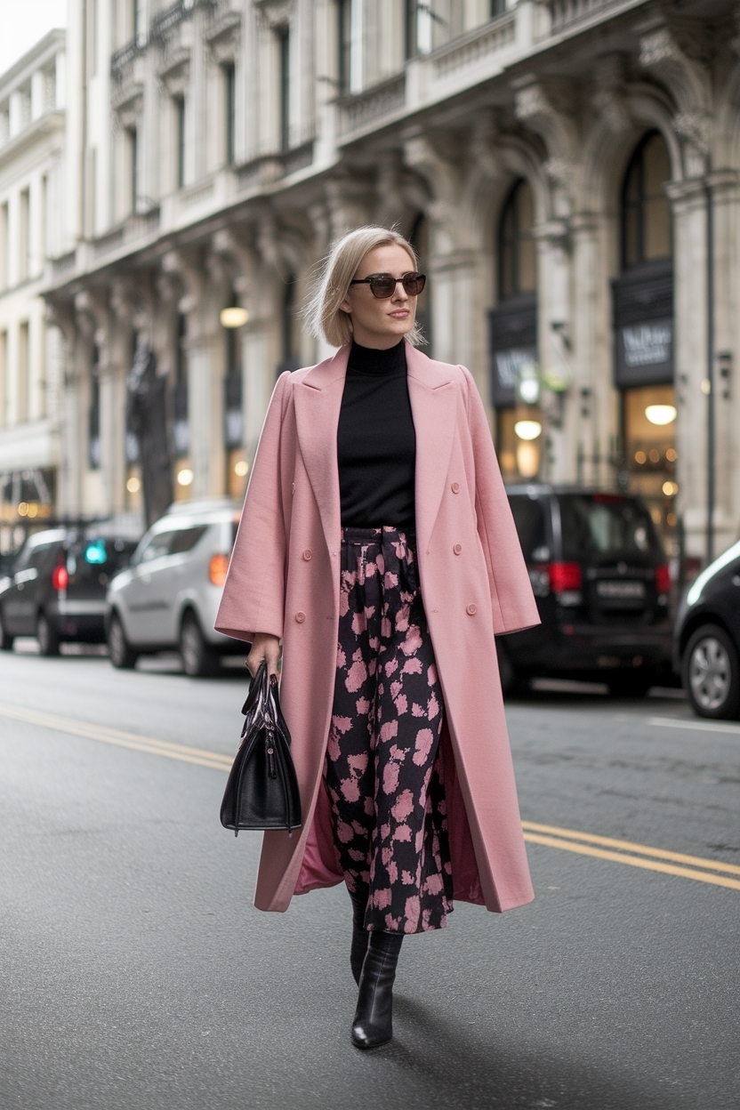 Trendy Black and Pink Outfit Ideas for Every Occasion outfit idea