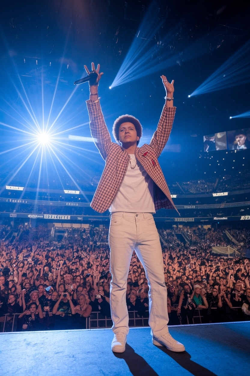 Bruno Mars Concert Outfit Ideas to Shine Bright outfit idea