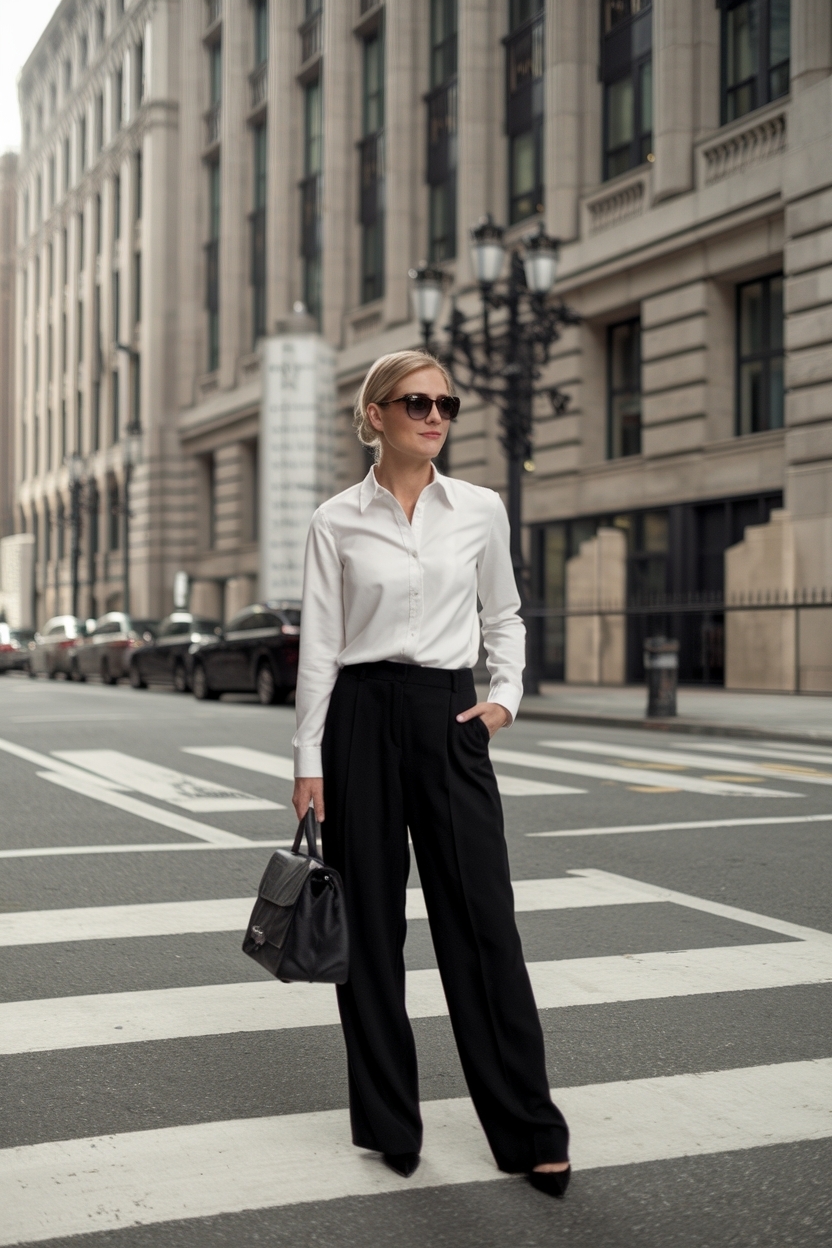 Versatile Business Casual Outfits Black Pants for Any Event outfit idea
