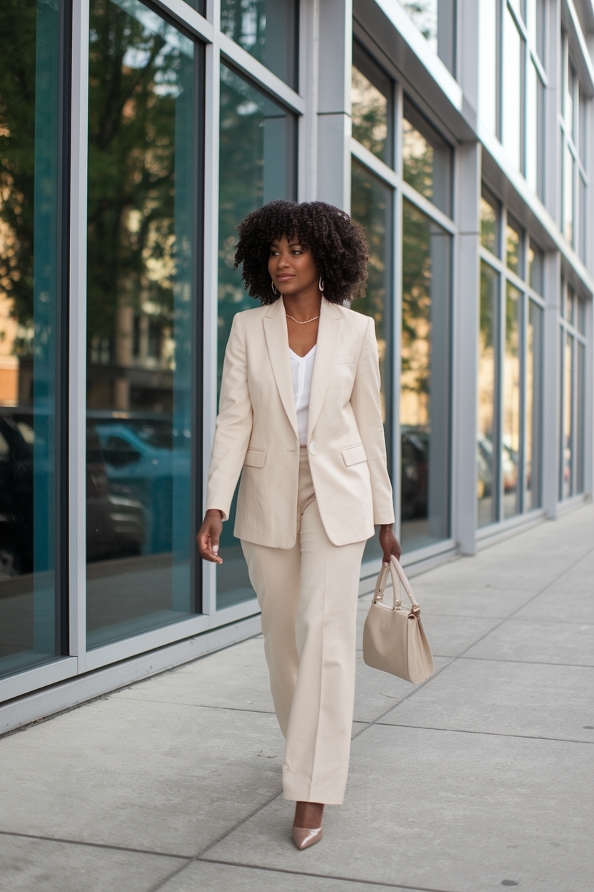 Fashionable Business Casual Outfits for Black Women outfit idea
