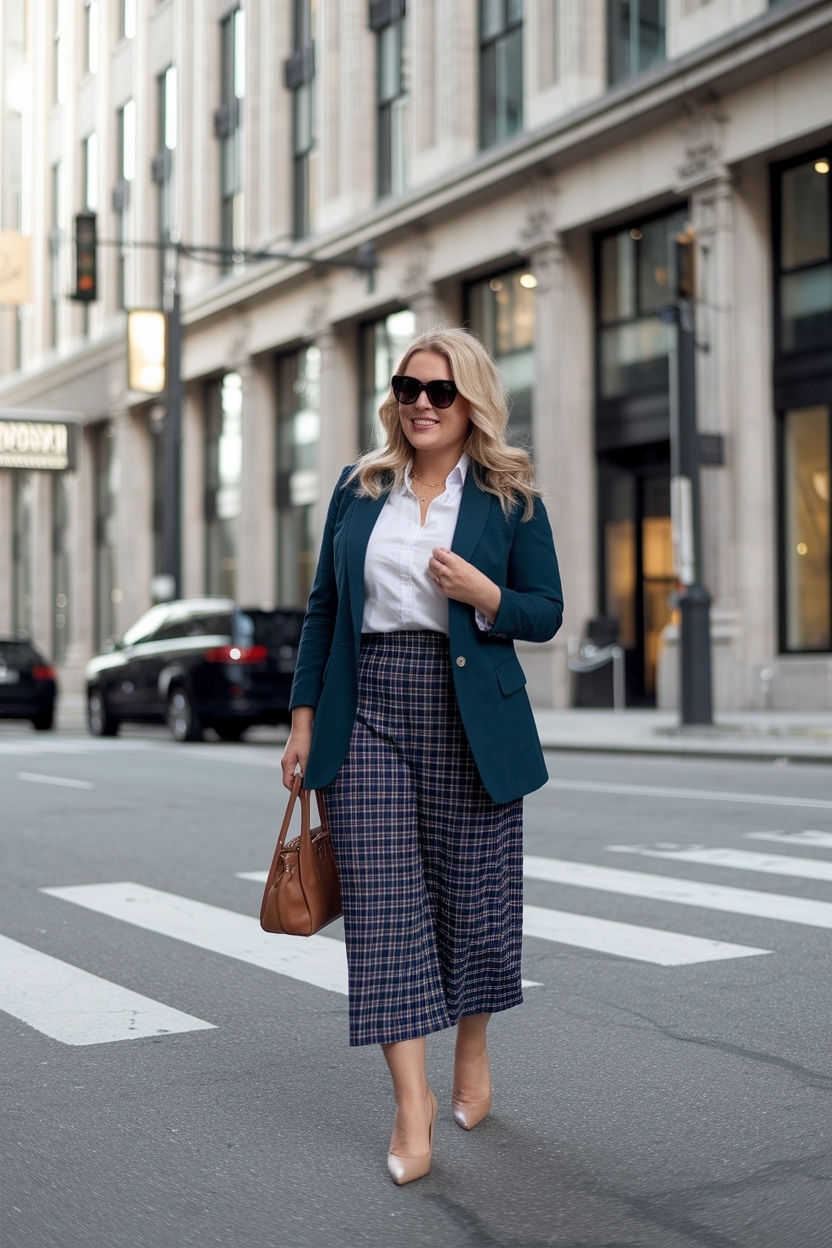 Curvy Fashion: Business Casual Outfits for Women outfit idea