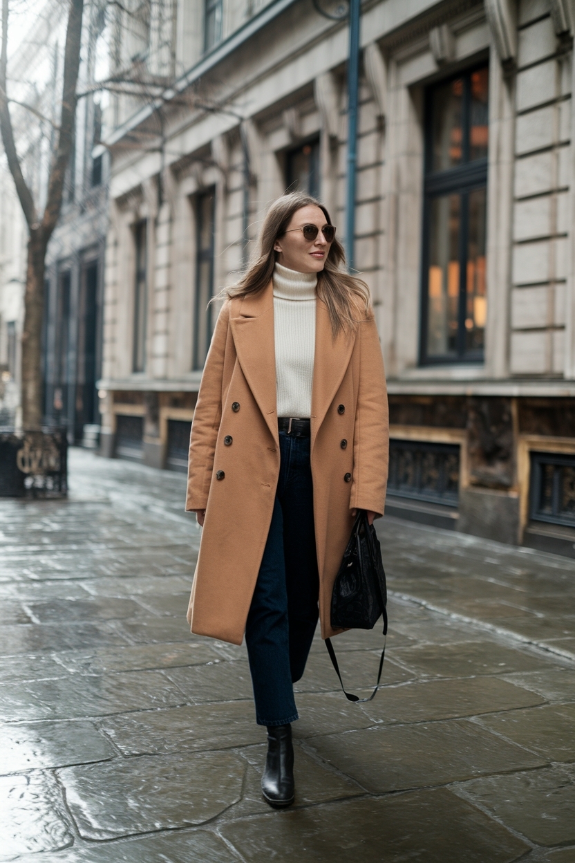 Warm Business Casual Outfits for Women Winter Ready outfit idea