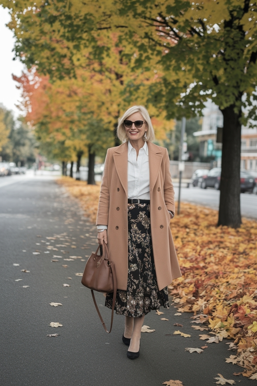 Casual Autumn Outfits for Women Over 50: Relaxed Style outfit idea