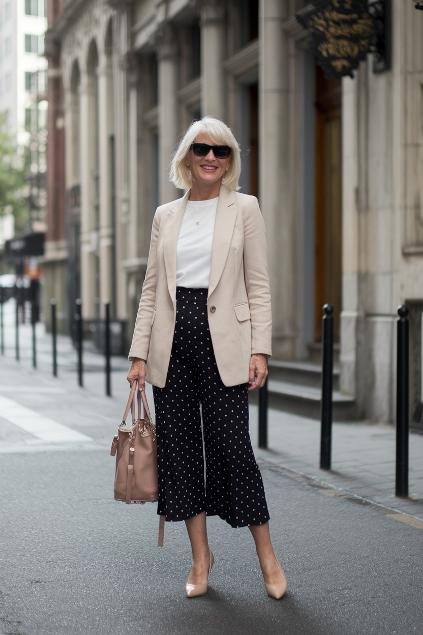 Casual Business Attire for Women Over 40: Style Tips outfit idea