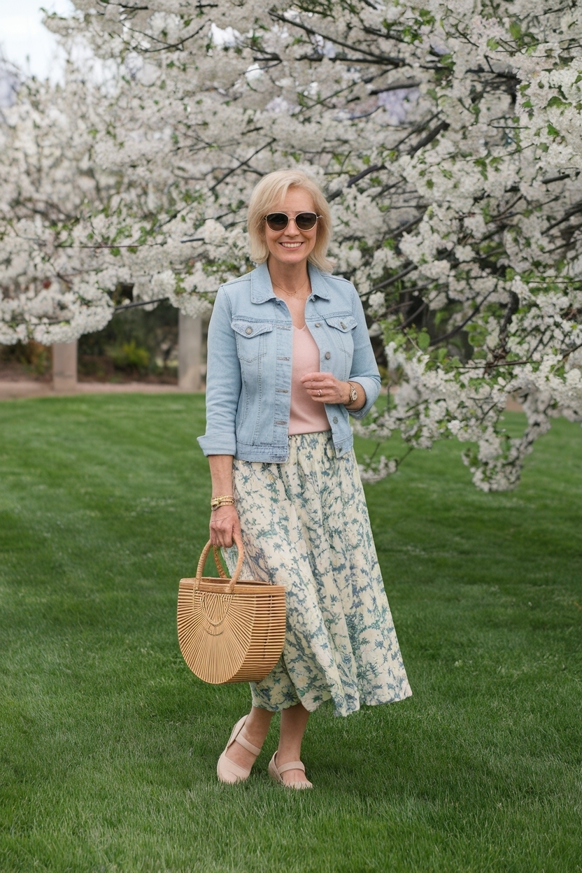 Casual easter outfits for women over 40 to Celebrate Spring outfit idea