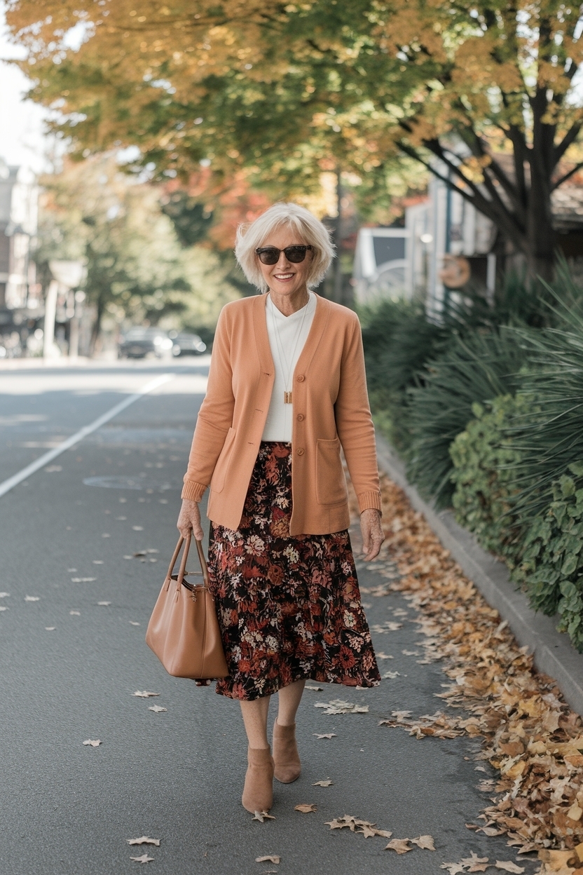 Casual Fall Outfits for Women Over 50: Chic Selections outfit idea