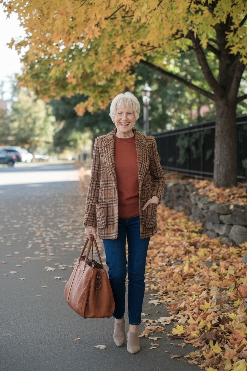 Casual Fall Outfits for Women Over 60: Comfort Meets Style outfit idea