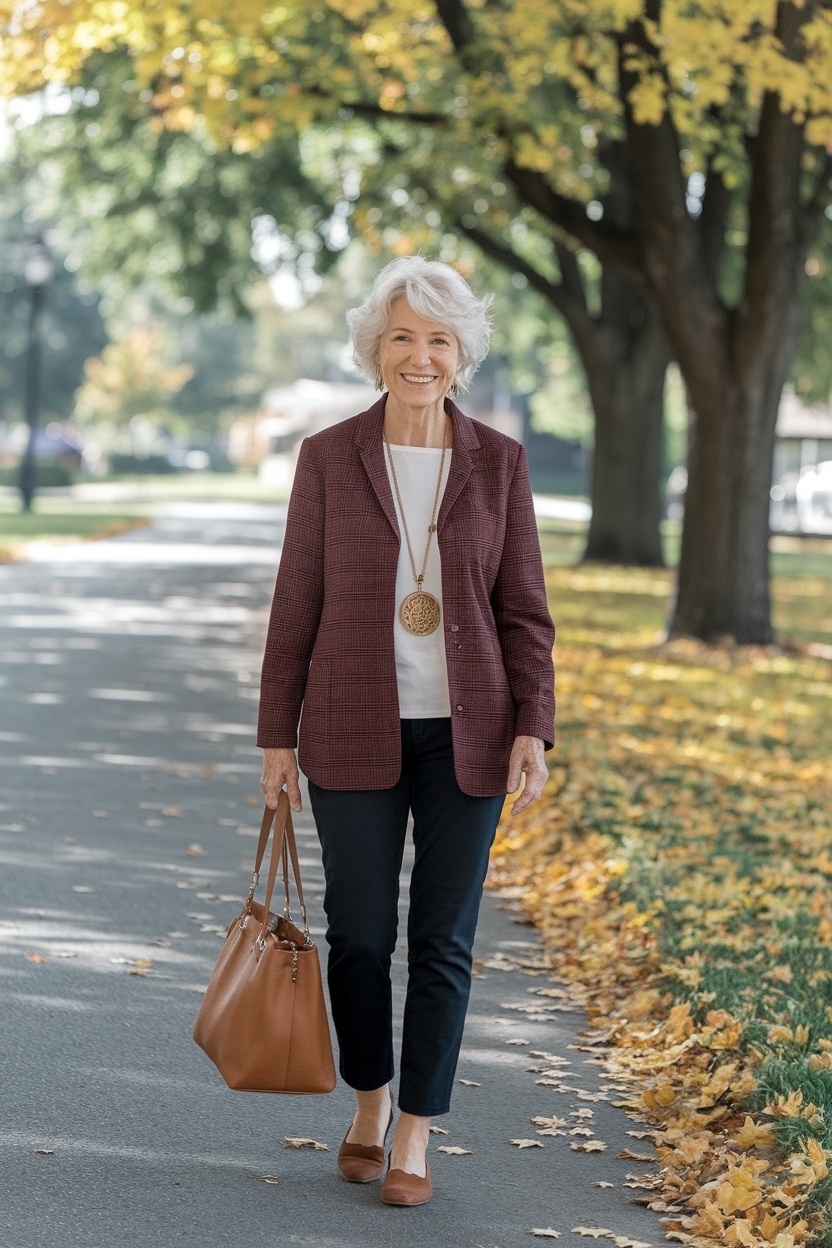 Casual Fall Outfits for Women Over 70: Timeless Choices outfit idea