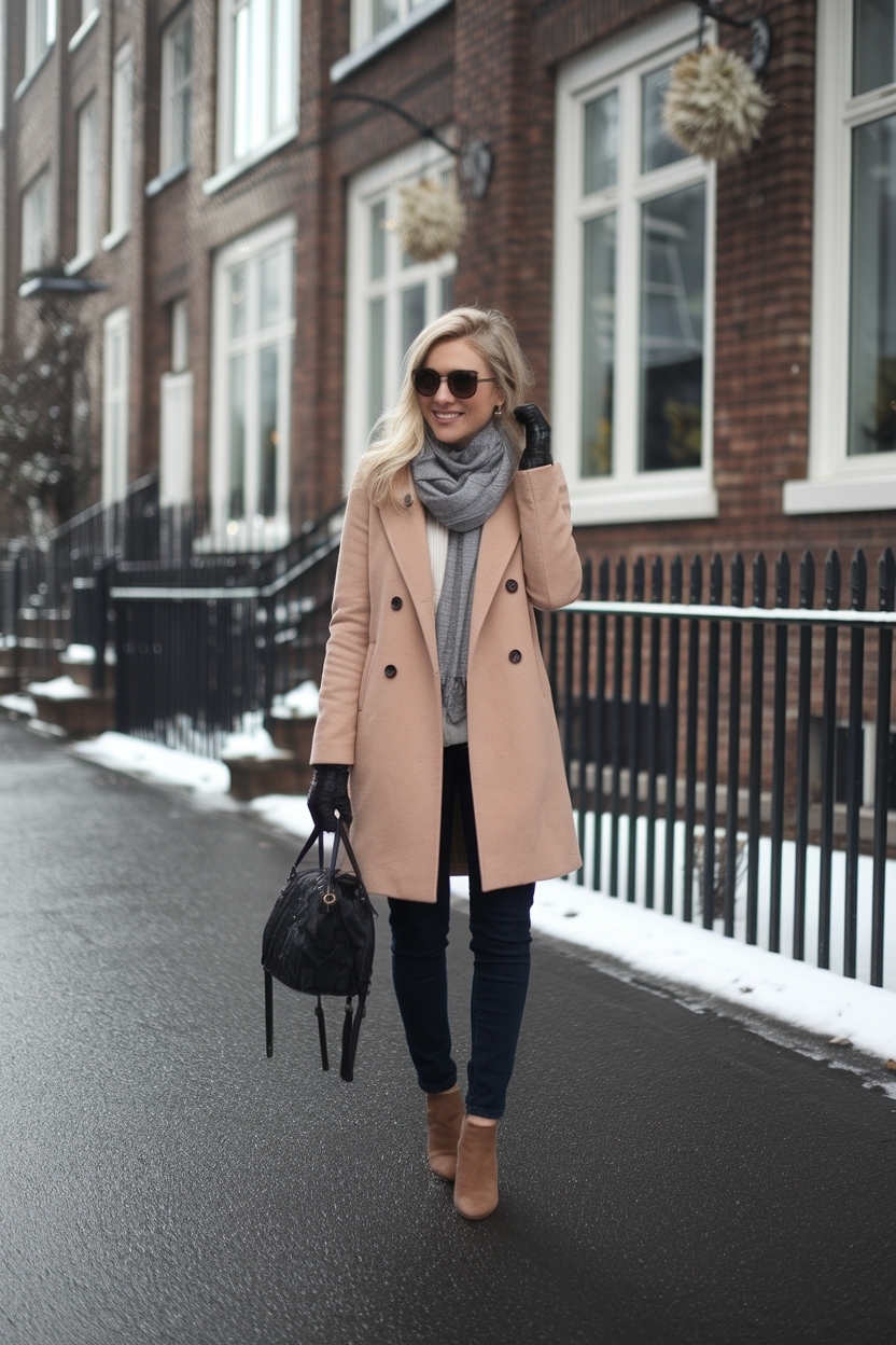Stylish Casual Night Out Outfits for Winter Weather outfit idea