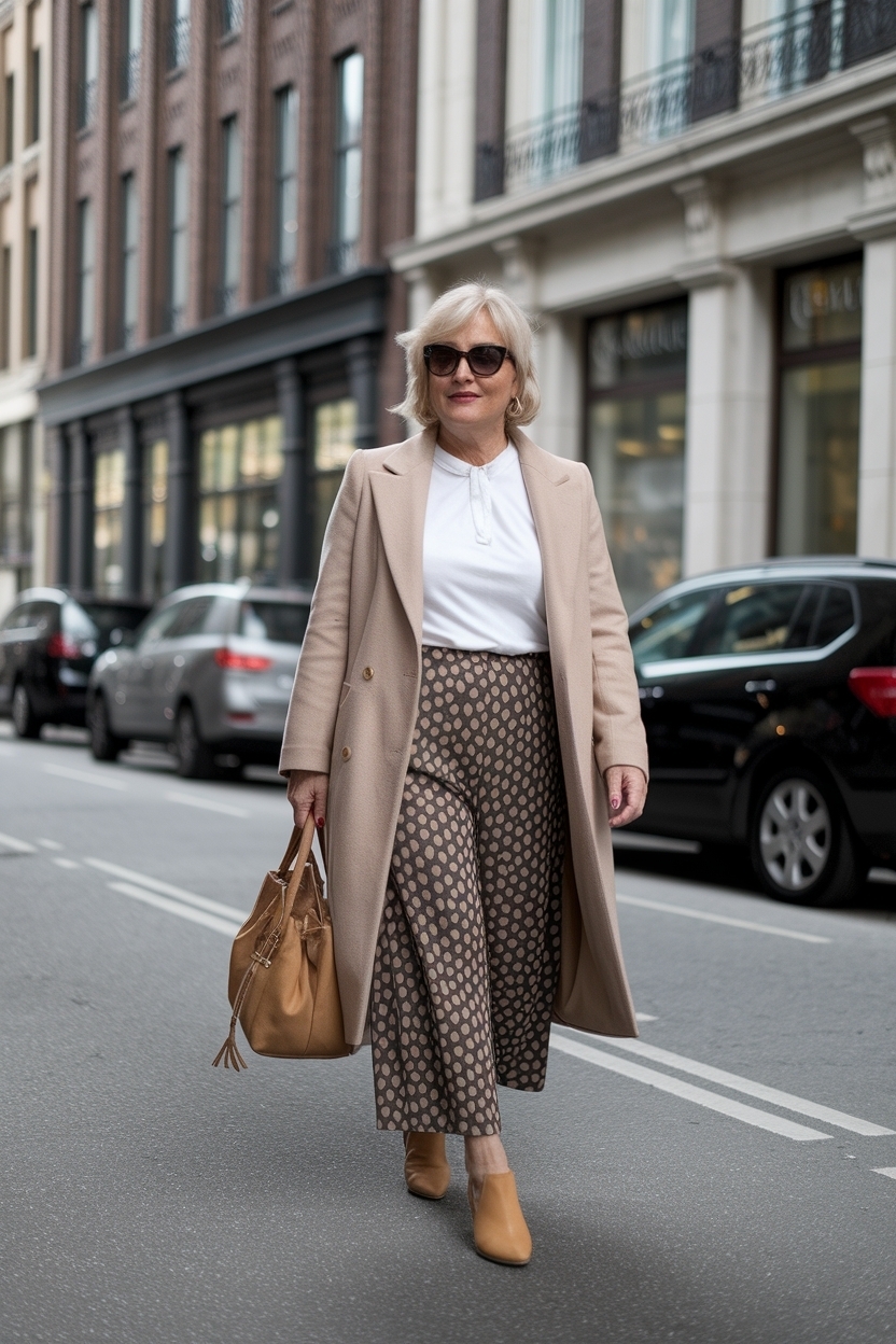 Casual Outfits for Heavy Women Over 50: Flattering Fits outfit idea