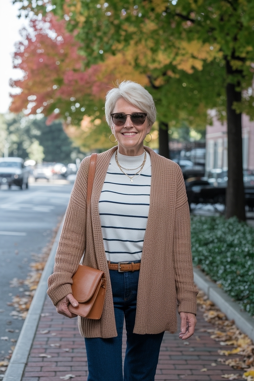 Casual Outfits for Women Over 50 Fall: Best Styles outfit idea