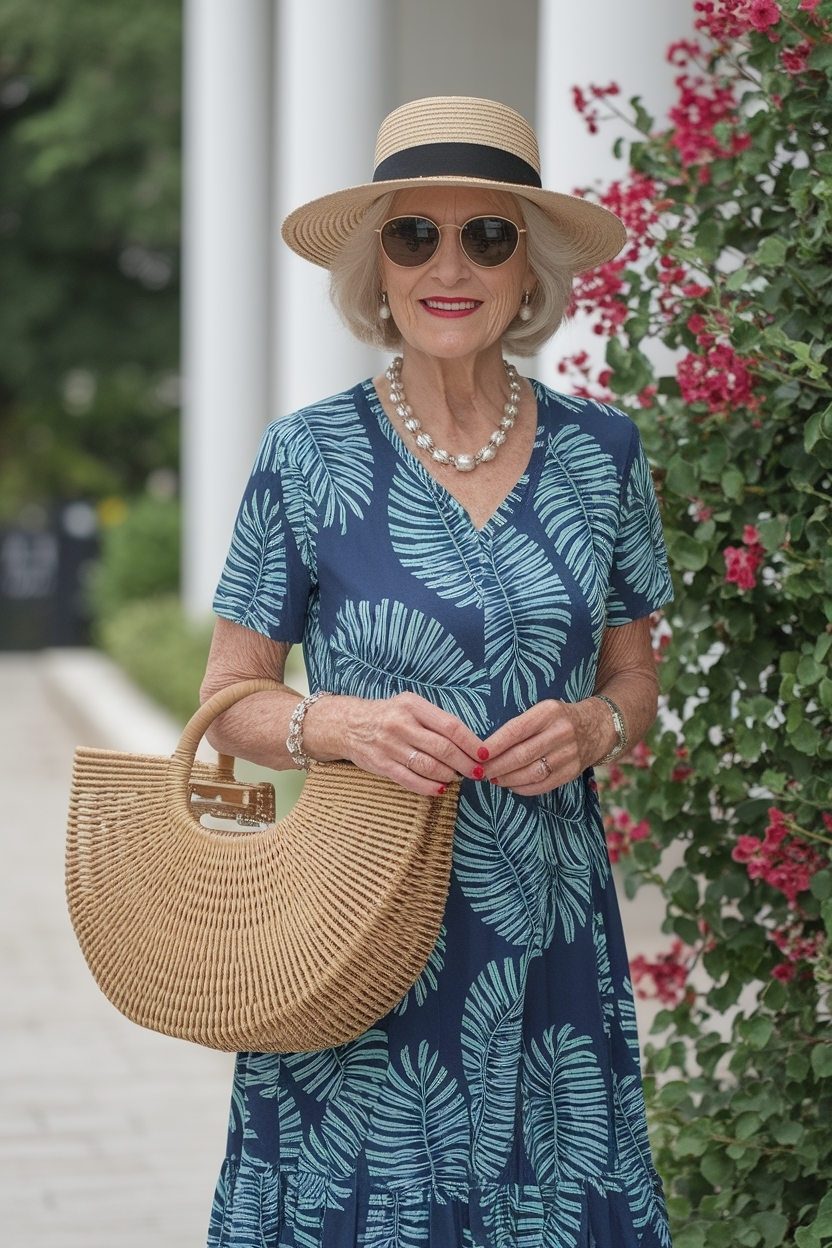 Casual Summer Dresses for Women Over 70: Trendy Options outfit idea