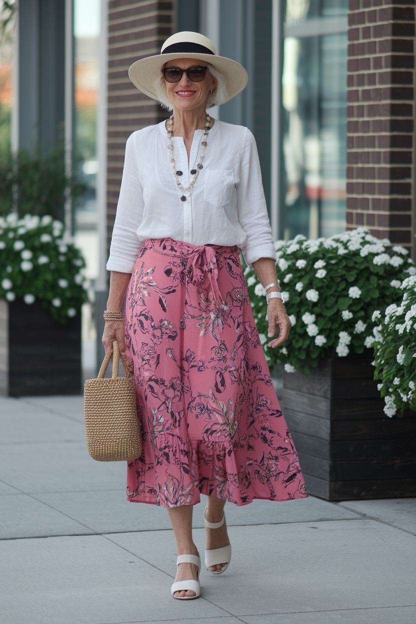 Casual Summer Outfits for Women Over 60: Chic Choices outfit idea