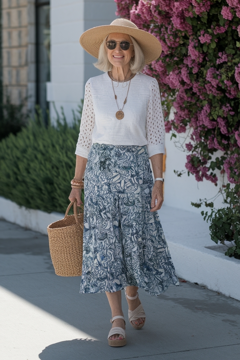 Casual Summer Outfits for Women Over 70: Timeless Styles outfit idea