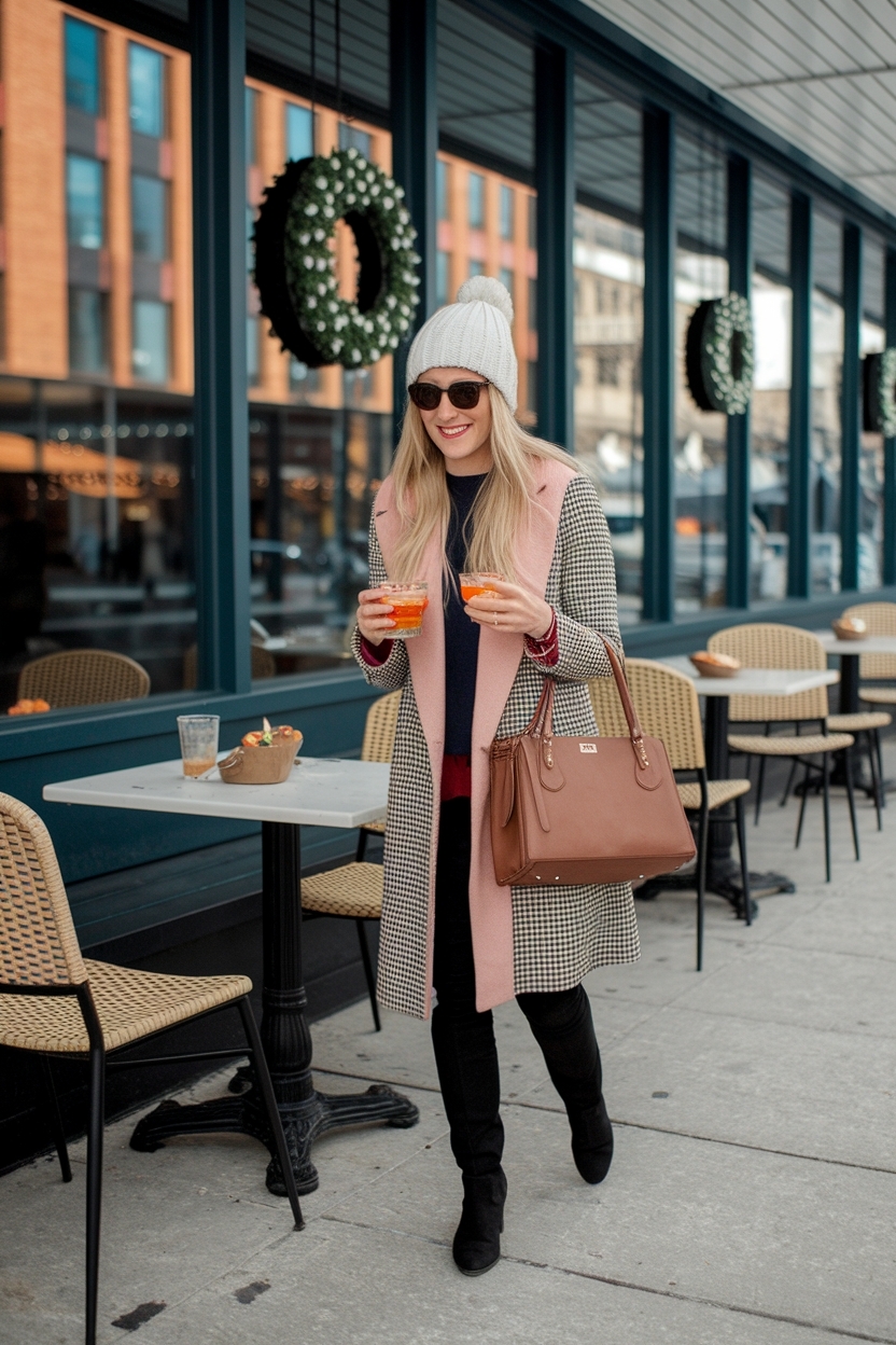 Casual winter brunch outfit: Perfect for gatherings outfit idea