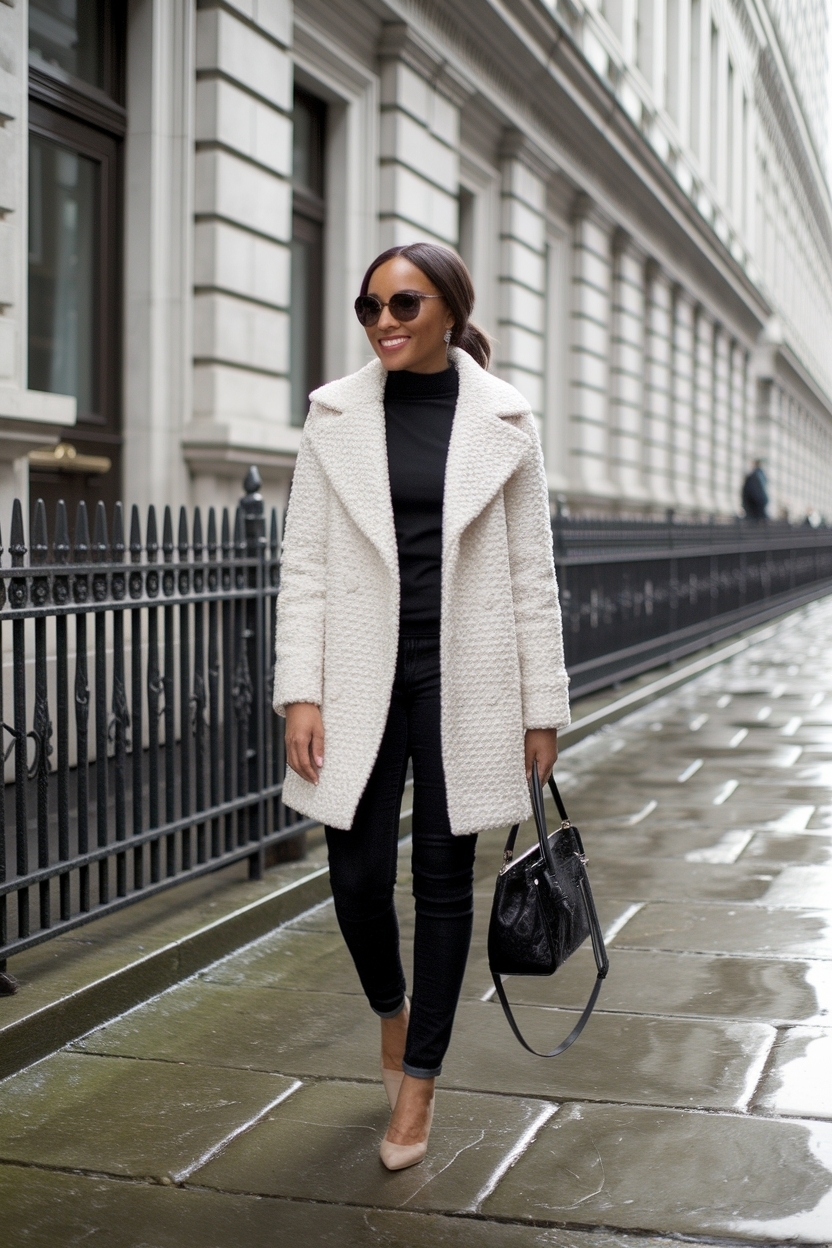 Casual Winter Outfits Black Women Love for Chilly Days outfit idea