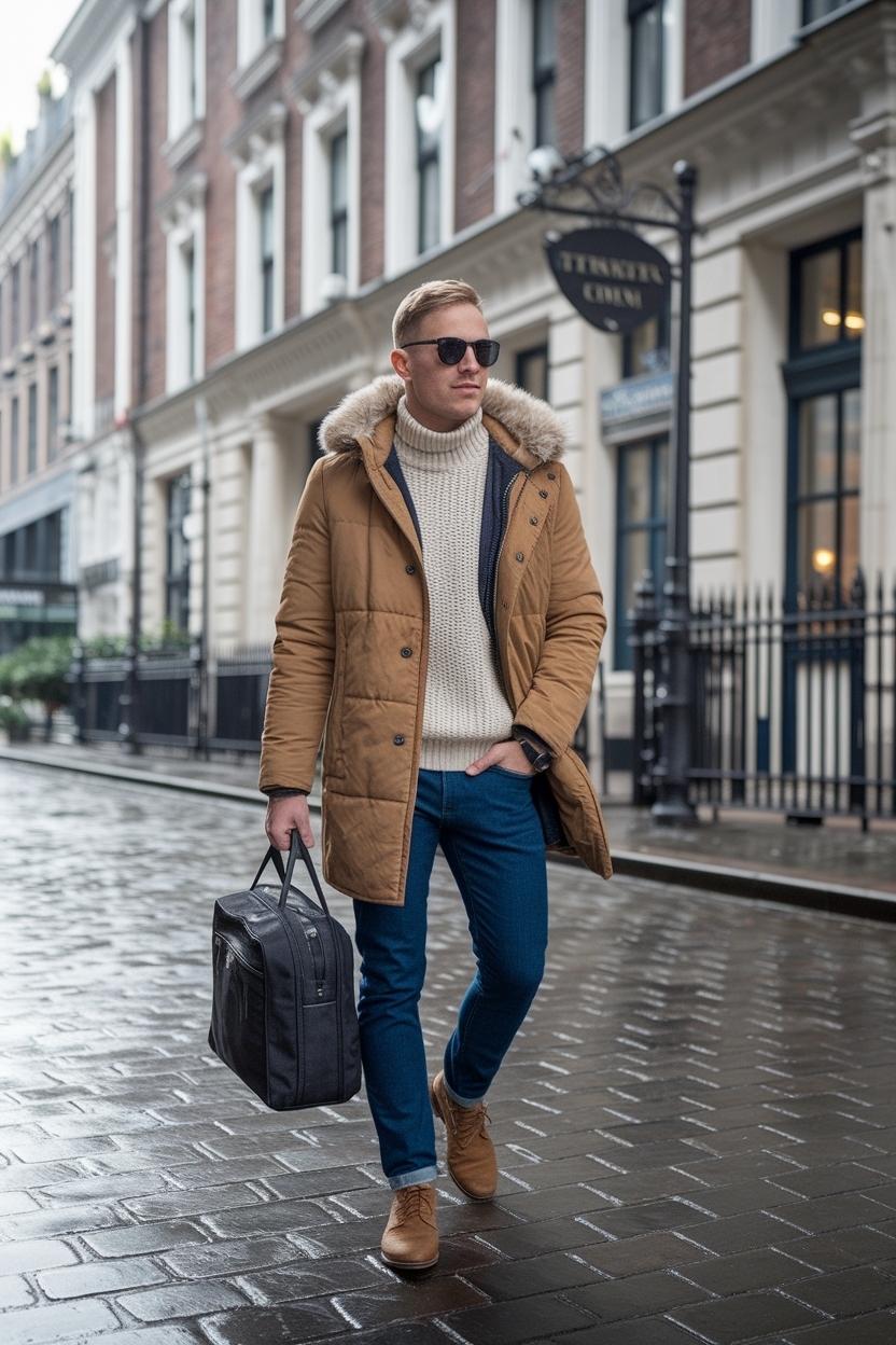 Casual Winter Outfits for Men: Stay Cozy and Chic outfit idea