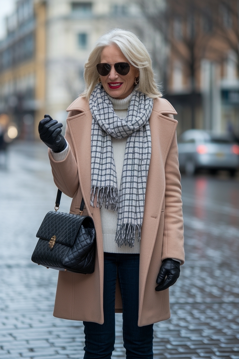 Casual Winter Outfits for Women Over 50: Stay Cozy outfit idea