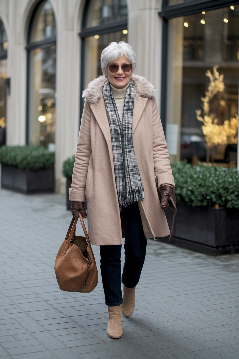 Casual Winter Outfits for Women Over 70: Timeless Choices outfit idea