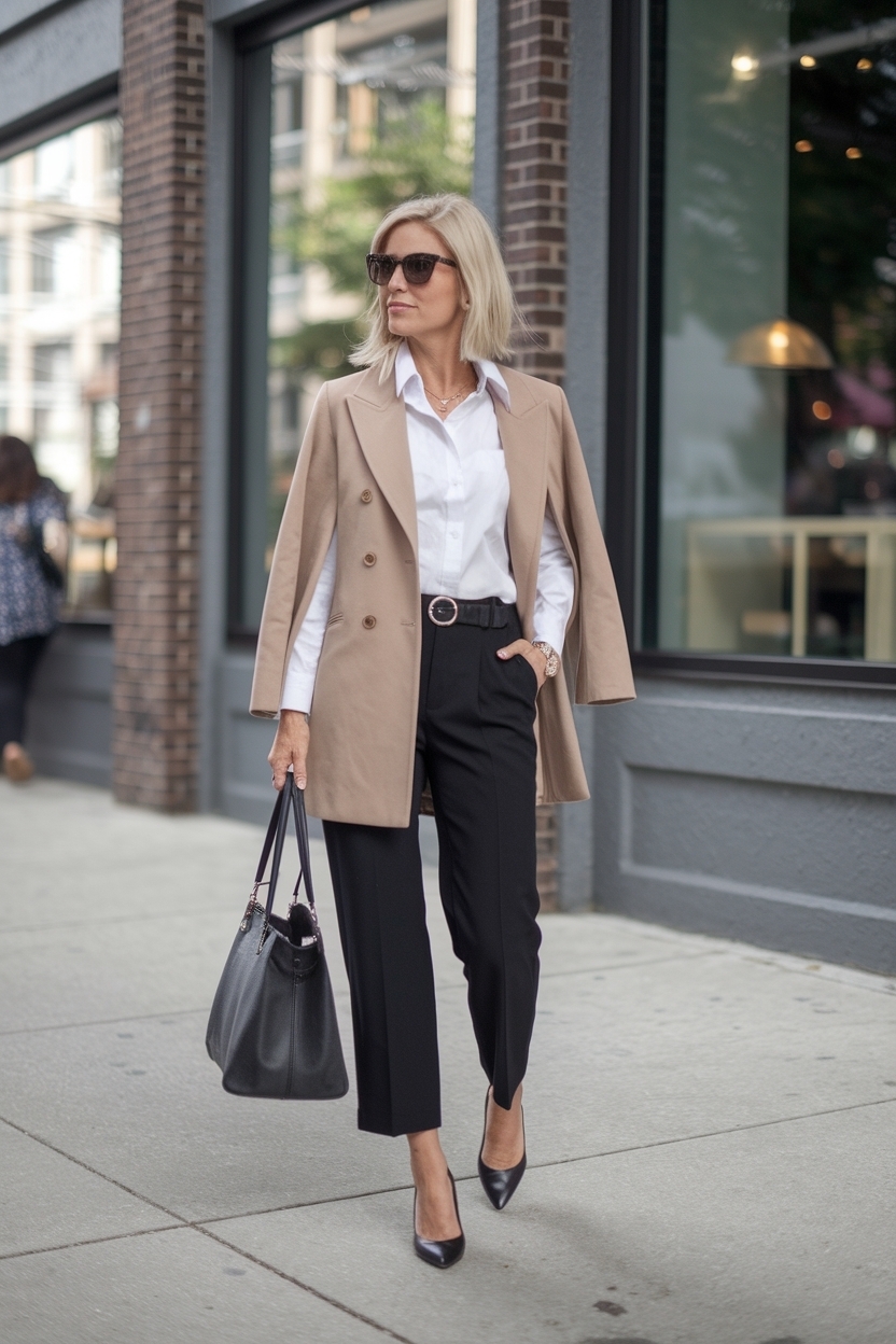 Professional Casual Work Outfits for Women Over 30 outfit idea